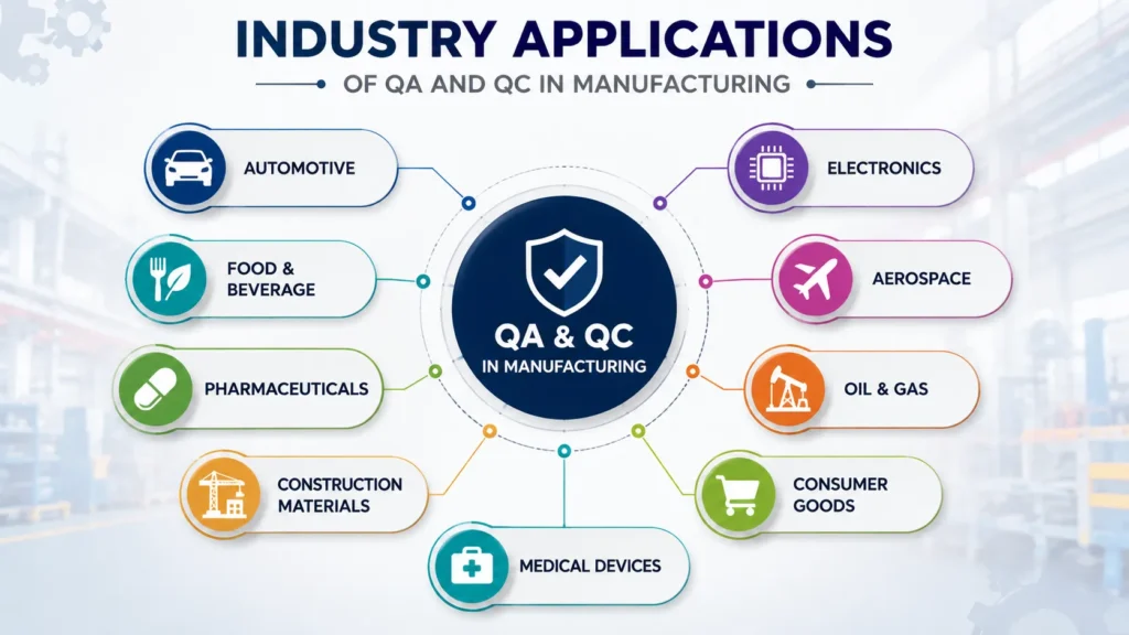 Industry applications of QA QC