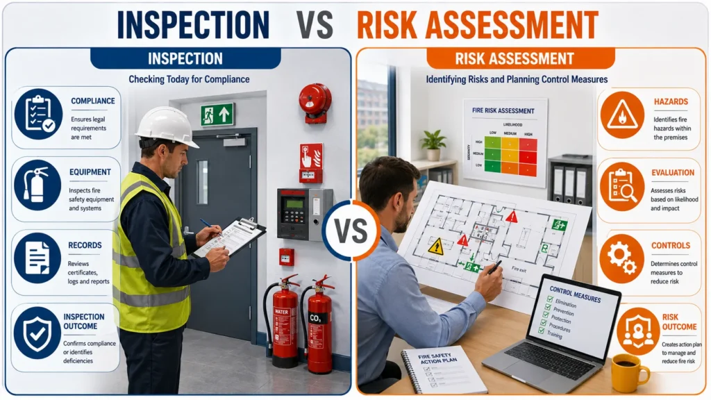 Inspection vs Risk Assessment