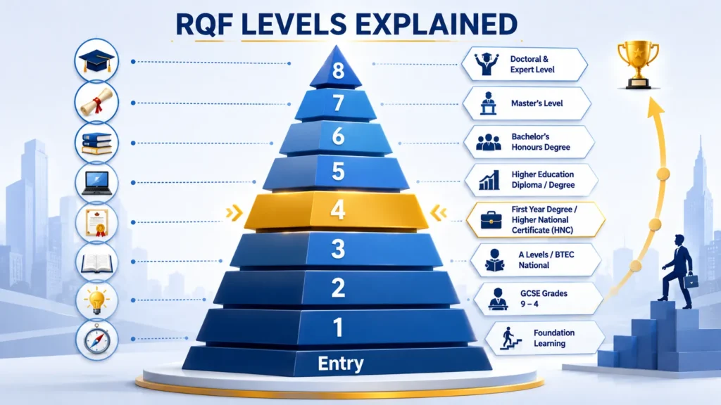 Levels of education and career progression
