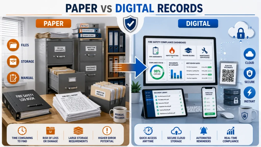 Paper vs Digital Records