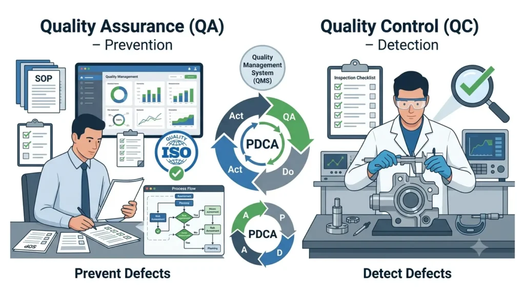 Quality Assurance vs Quality Control 1