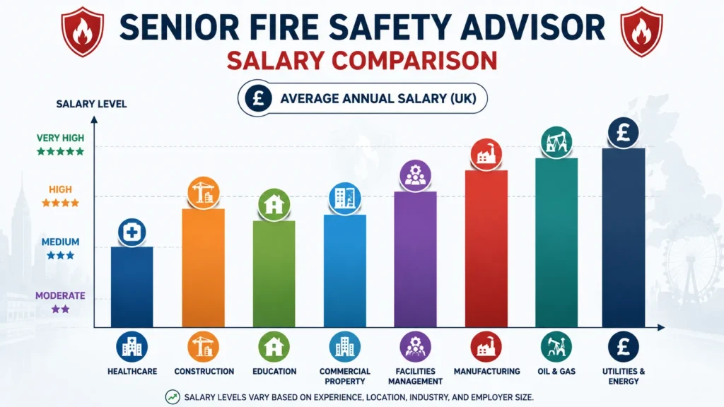 Senior fire safety advisor salary comparison