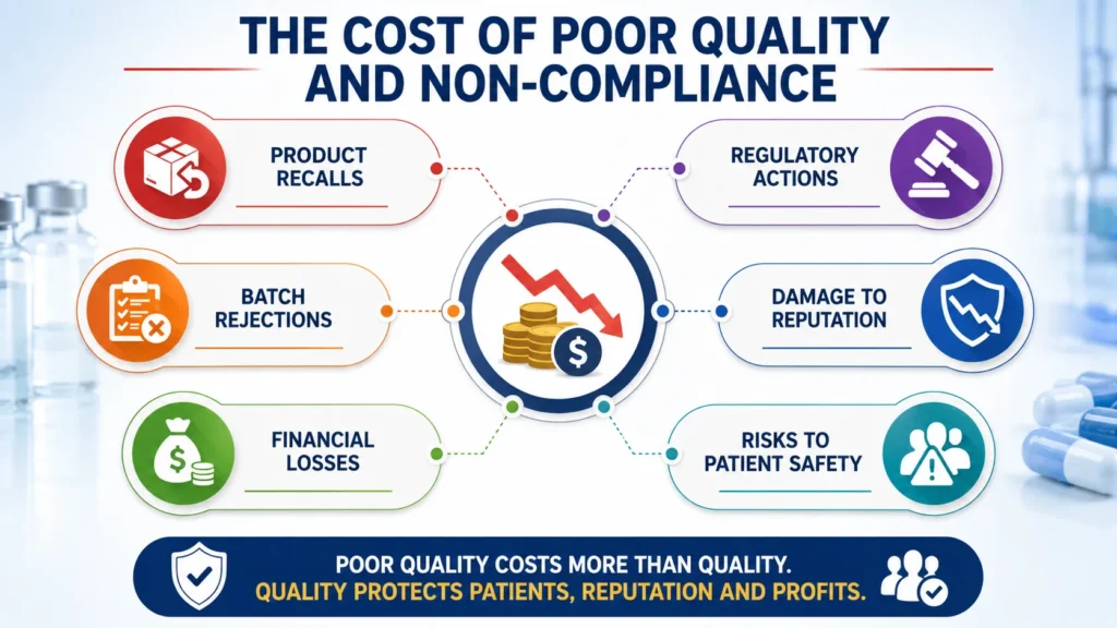 The cost of poor quality and non comp
