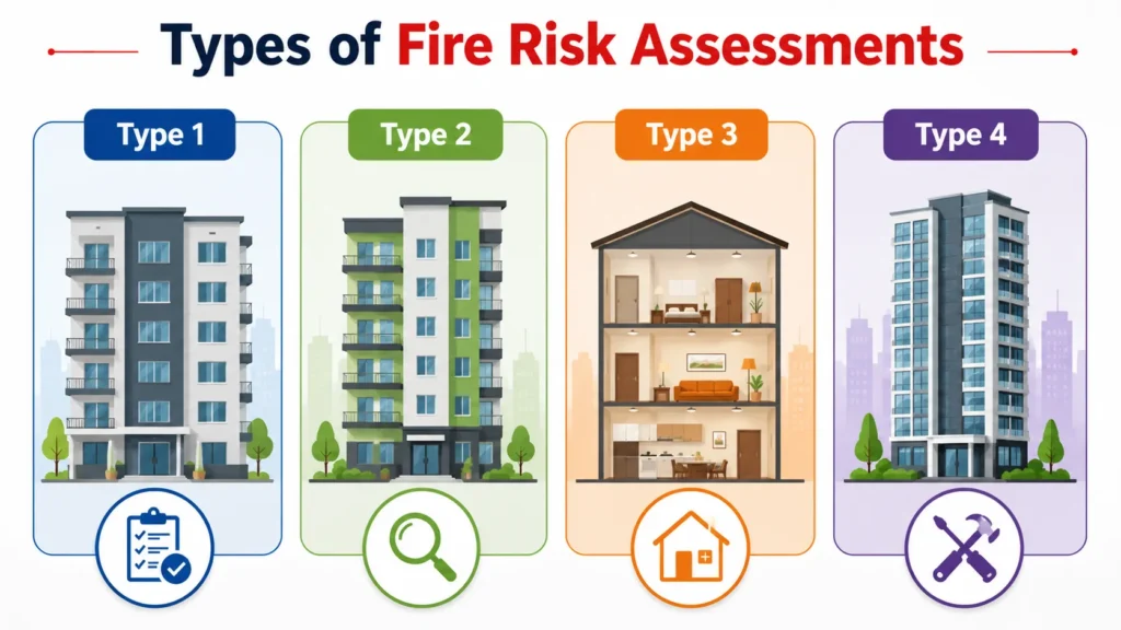 Types of fire risk assessments