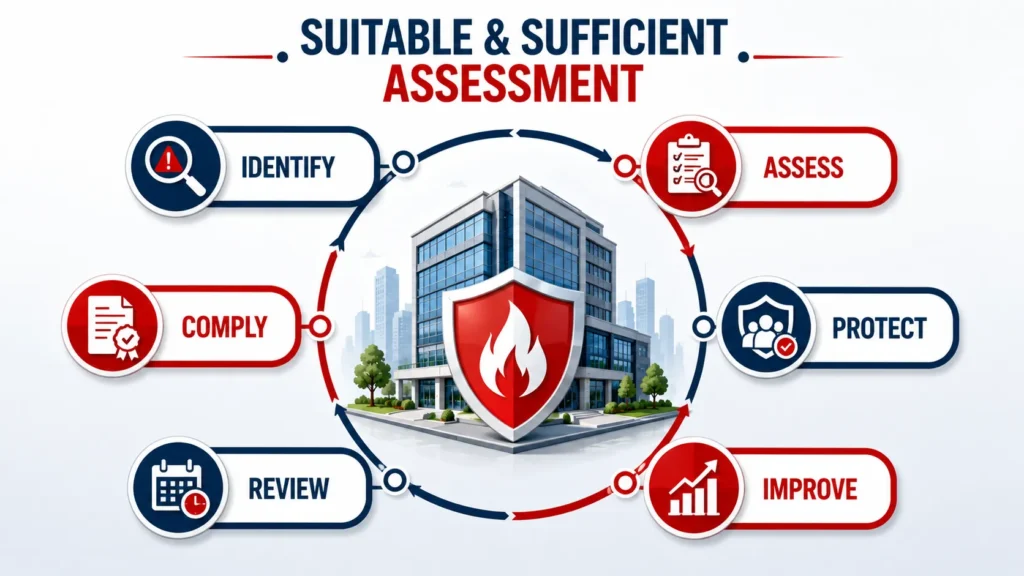 Workflow for suitable sufficient assessment