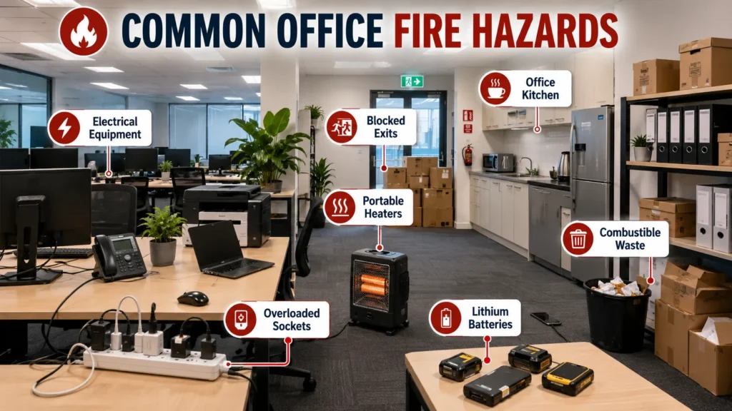 Common Fire Hazards in Offices