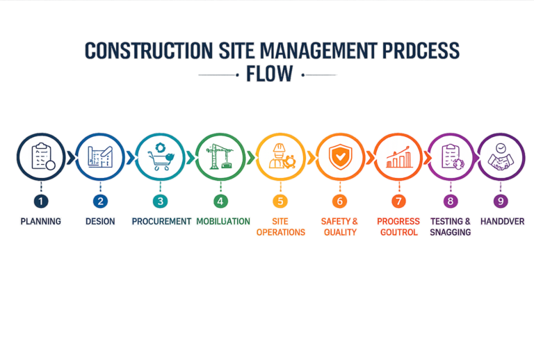 Construction Site Management Proess: From Planning to Projct Completion ...