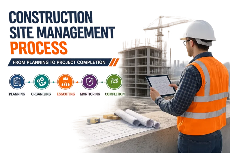 Construction Site Management Process From Planning to Project Completion