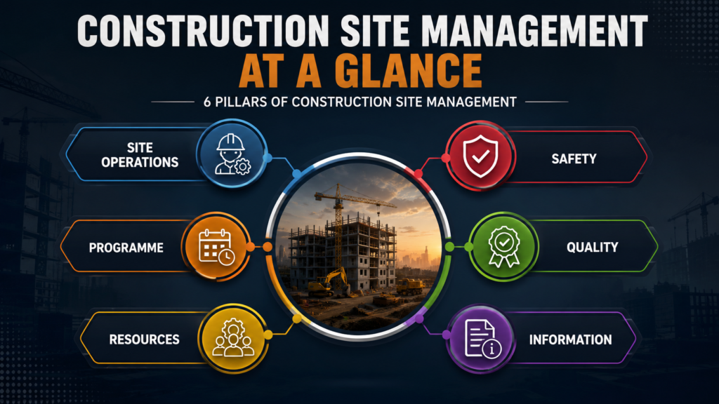 Construction Site Management at a Glance
