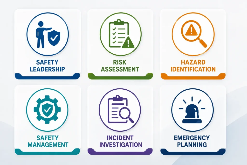 Corporate Safety Management Infographic
