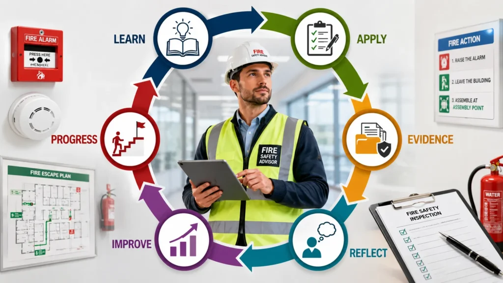 Fire Safety Advisor Professional Growth Cycle