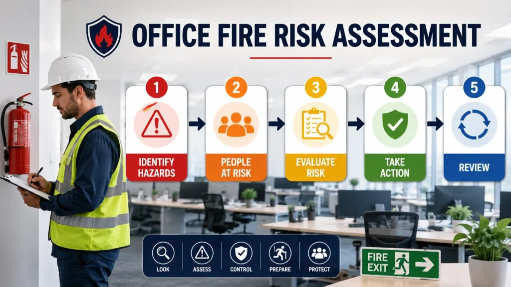 Office Fire Risk Assessment – 5 Steps