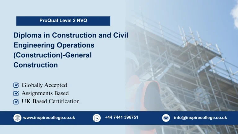 ProQual Level 2 NVQ Diploma in Construction and Civil Engineering Operations (Construction)-General Construction
