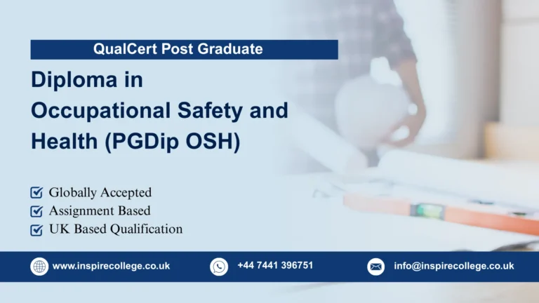 Diploma in Occupational Safety and Health (PGDip OSH)
