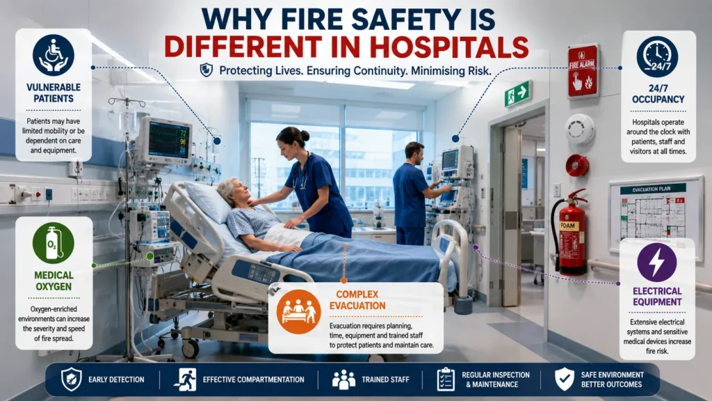 Why Fire Safety Is Different in Hospitals