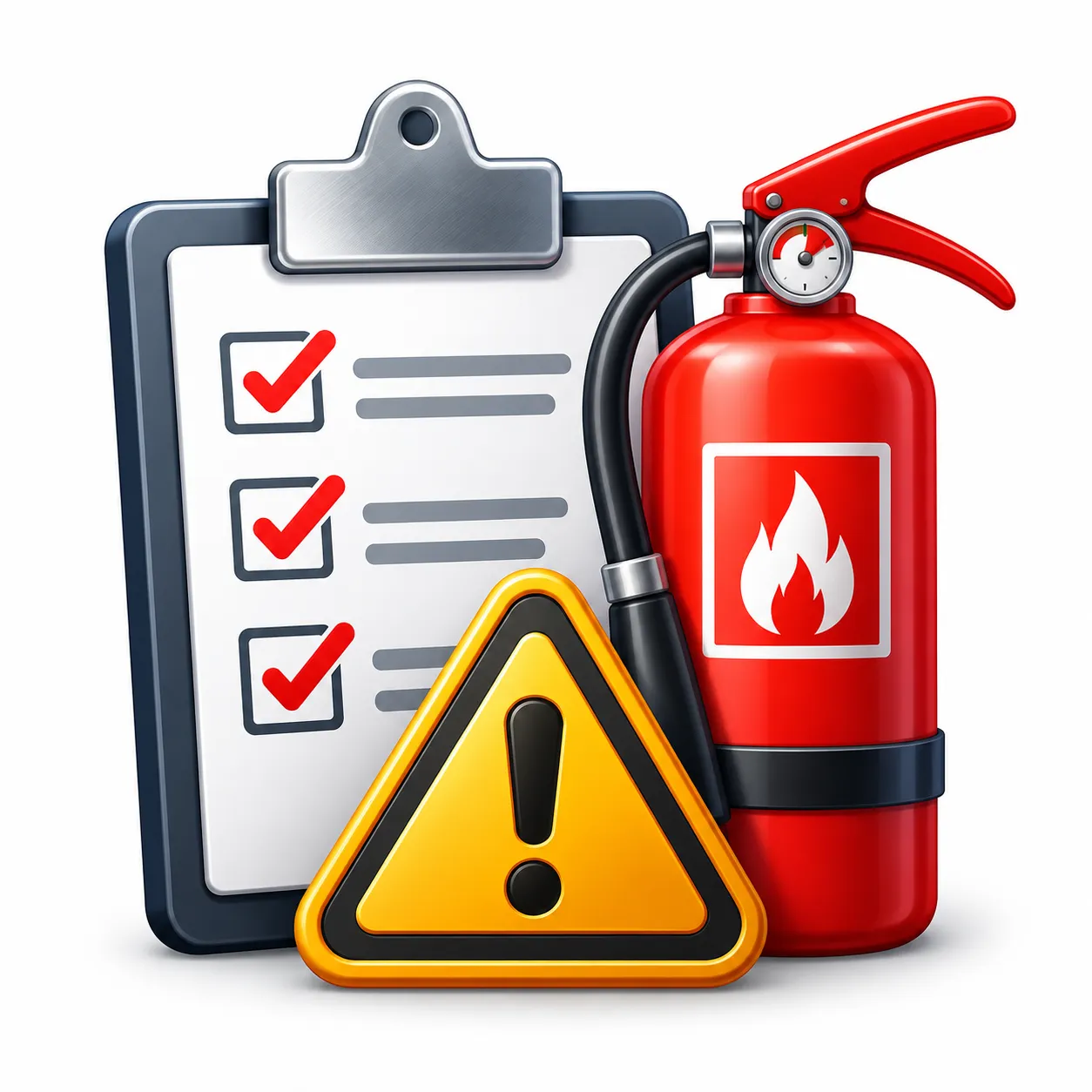 Fire Safety Inspection Icon
