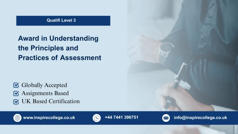 NOCN Level 3 Award in Understanding the Principles and Practices of Assessment