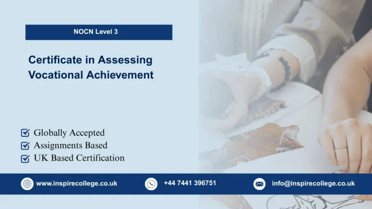 NOCN Level 3 Certificate in Assessing Vocational Achievement