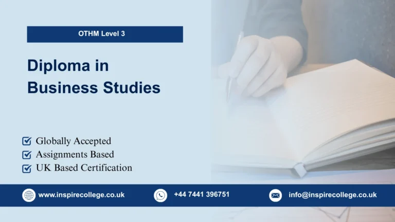 OTHM Level 3 Diploma in Business Studies