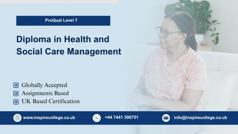 OTHM Level 7 Diploma in Health and Social Care Management