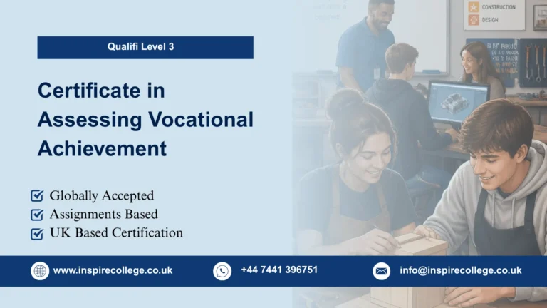 Qualifi Level 3 Certificate in Assessing Vocational Achievement