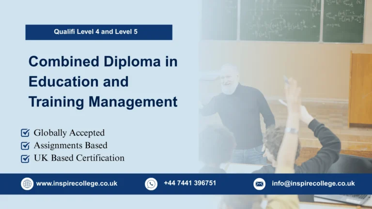 Qualifi Level 4 and Level 5 Combined Diploma in Education and Training Management