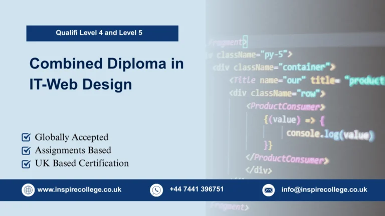 Qualifi Level 4 and Level 5 Combined Diploma in IT-Web Design