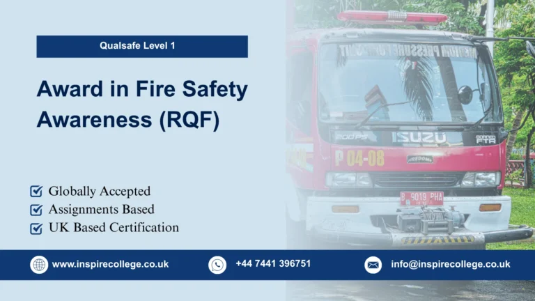Qualsafe Level 1 Award in Fire Safety Awareness (RQF)