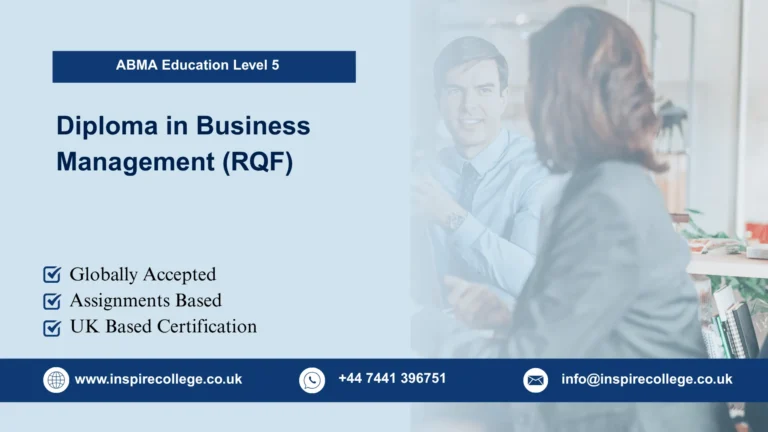 ABMA Education Level 5 Diploma in Business Management (RQF)
