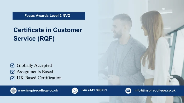 Focus Awards Level 2 NVQ Certificate in Customer Service (RQF)