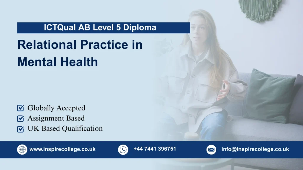 ICTQual AB Level 5 Diploma in Relational Practice in Mental Health