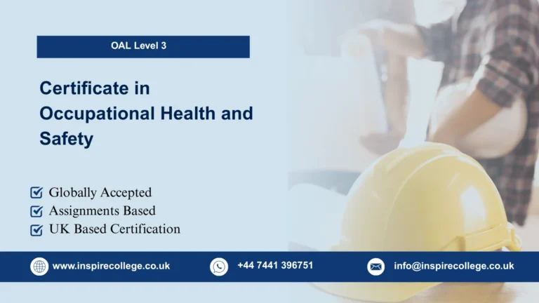 OAL Level 3 Certificate in Occupational Health and Safety