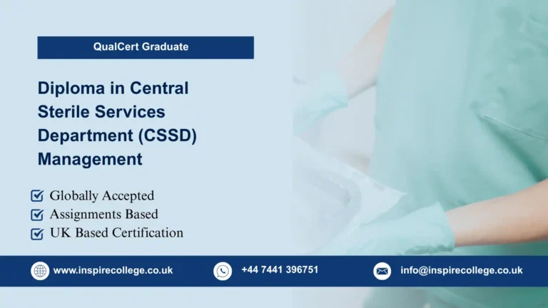 QualCert Graduate Diploma in Central Sterile Services Department (CSSD) Management