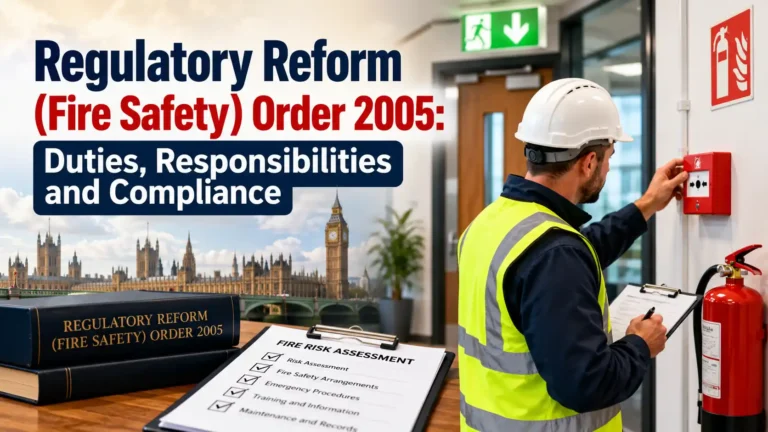 Regulatory Reform (Fire Safety) Order 2005